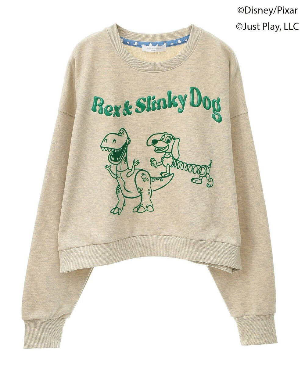 Green Parks トイストーリー／立体ロゴショートプルオーバー 