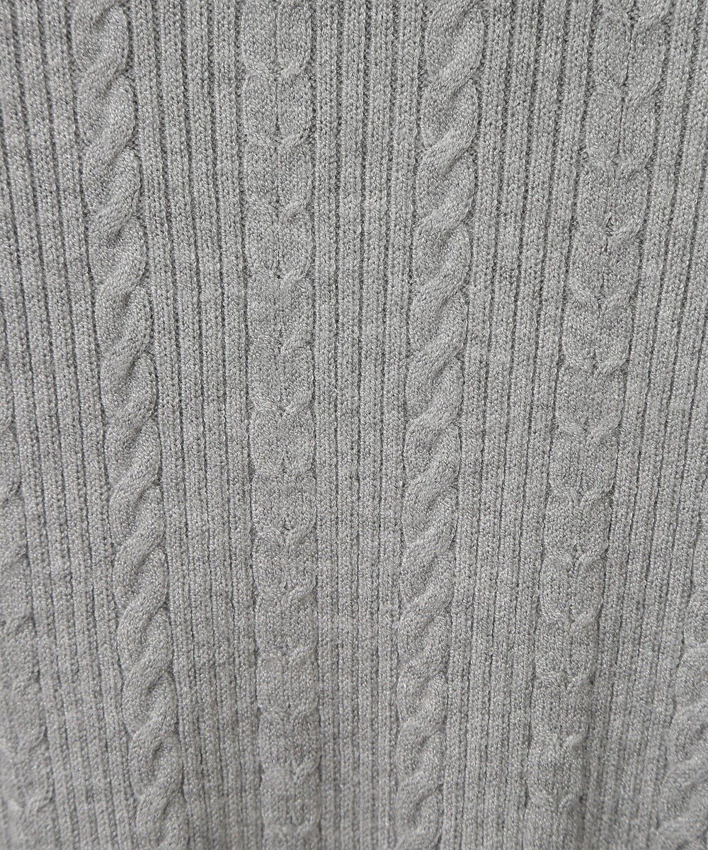 earth music&ecology ナローケーブルプルオーバー 