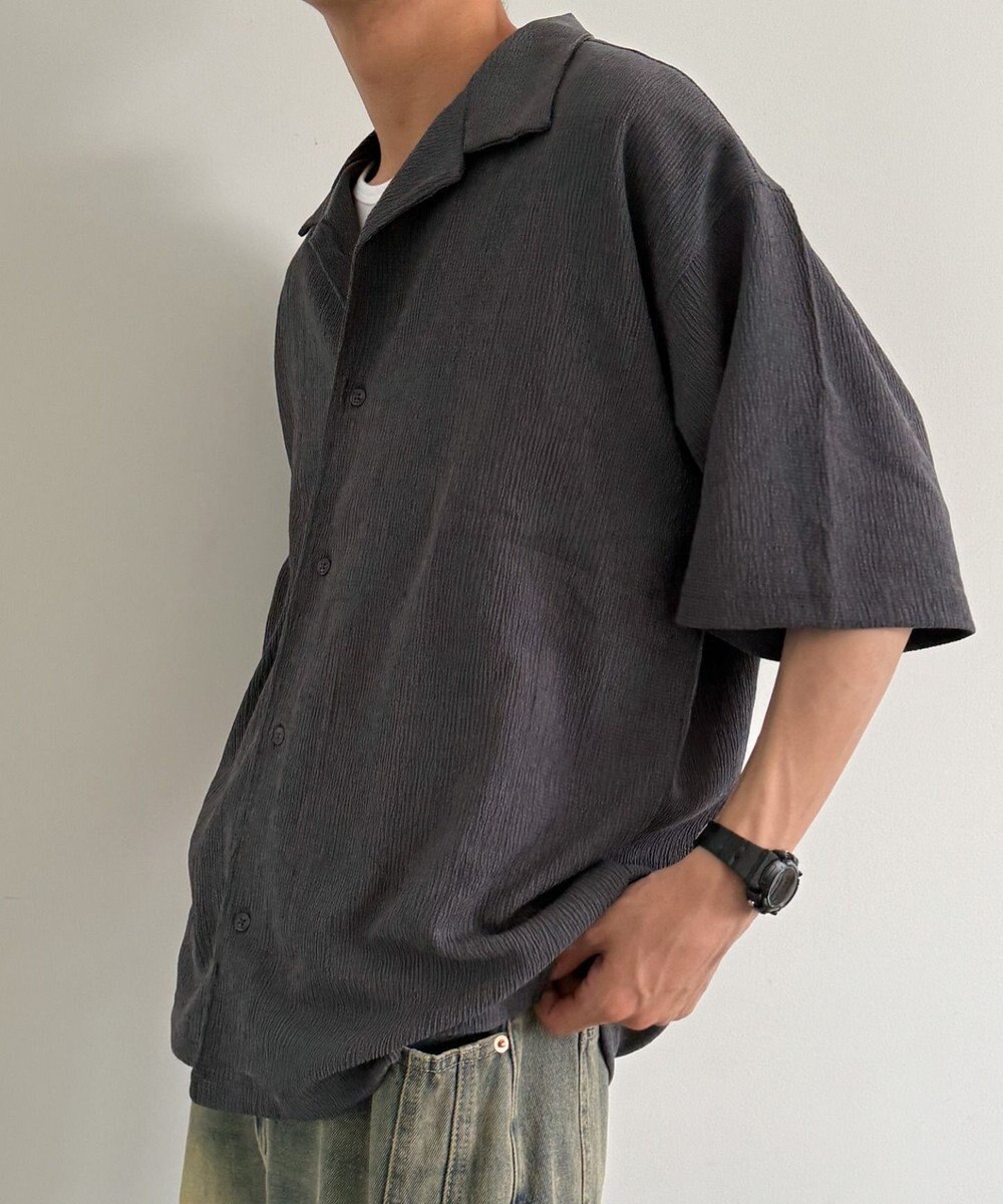 WEGO アンサンブルサッカーシャツ(SS) 