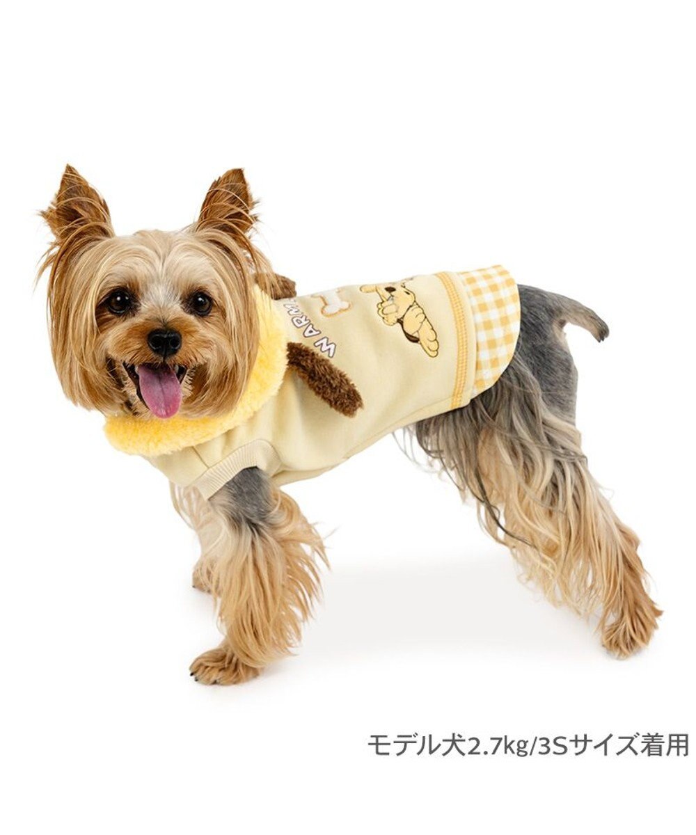 PET PARADISE ディズニー プルート 襟付き トレーナー 小型犬 