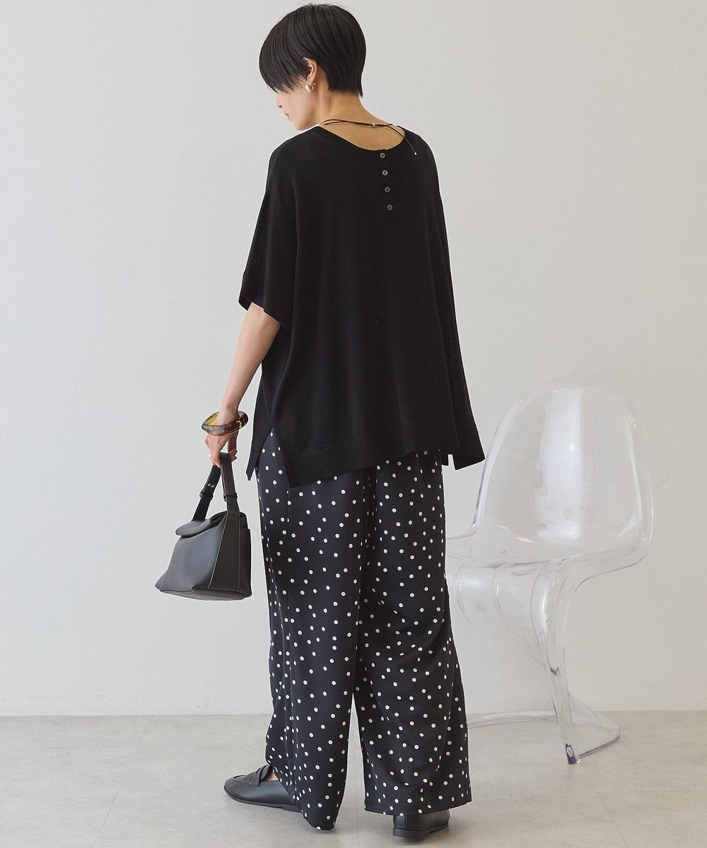 AMERICAN HOLIC ドットサテンイージーパンツ 