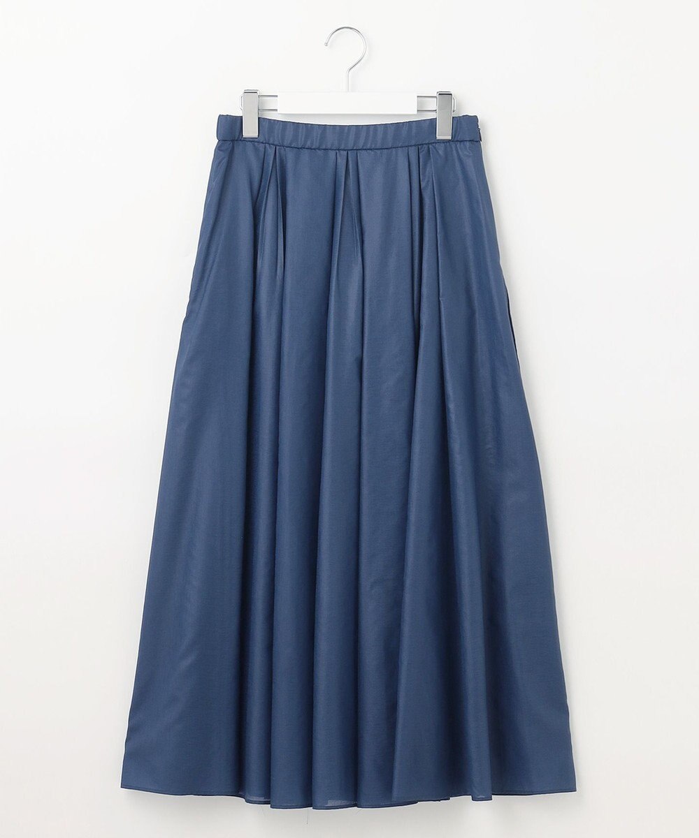 自由区 【洗える・XSサイズあり】シアーシャイニー スカート 