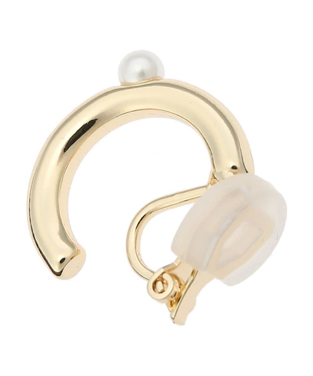 Green Parks ｅｖｅｒｙ　ｗａｌｋ．パール×アクリルイヤカフクリップ 