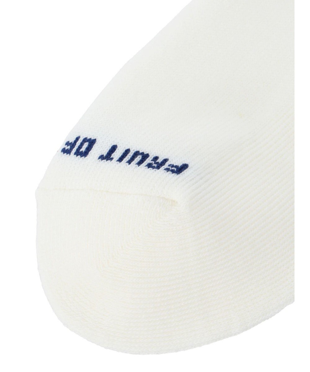 Green Parks ■ＦＲＵＩＴ　ＯＦ　ＴＨＥ　ＬＯＯＭ　３Ｐロゴ刺繍ソックス 