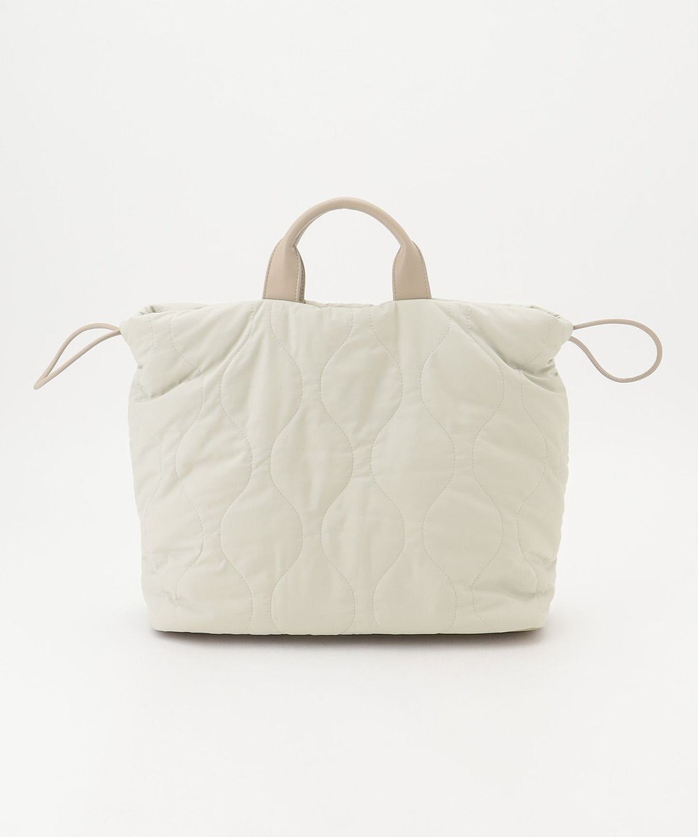 自由区 パディングキルトドロスト バッグ 