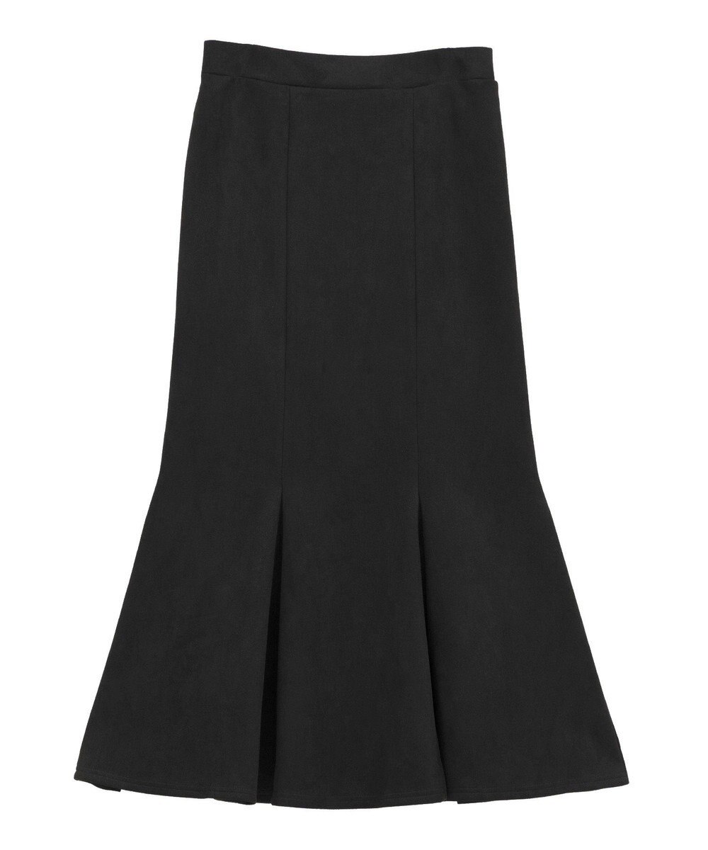 Green Parks なめらかタッチスウェード調マーメイドスカート 