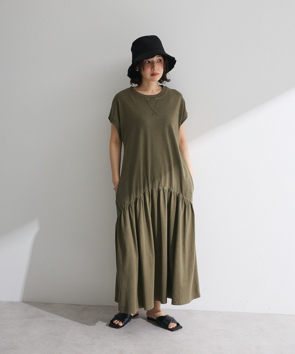 Green Parks ・ＳＵＧＡＲ　ＳＰＯＯＮ　フレンチギャザーカットワンヒ 