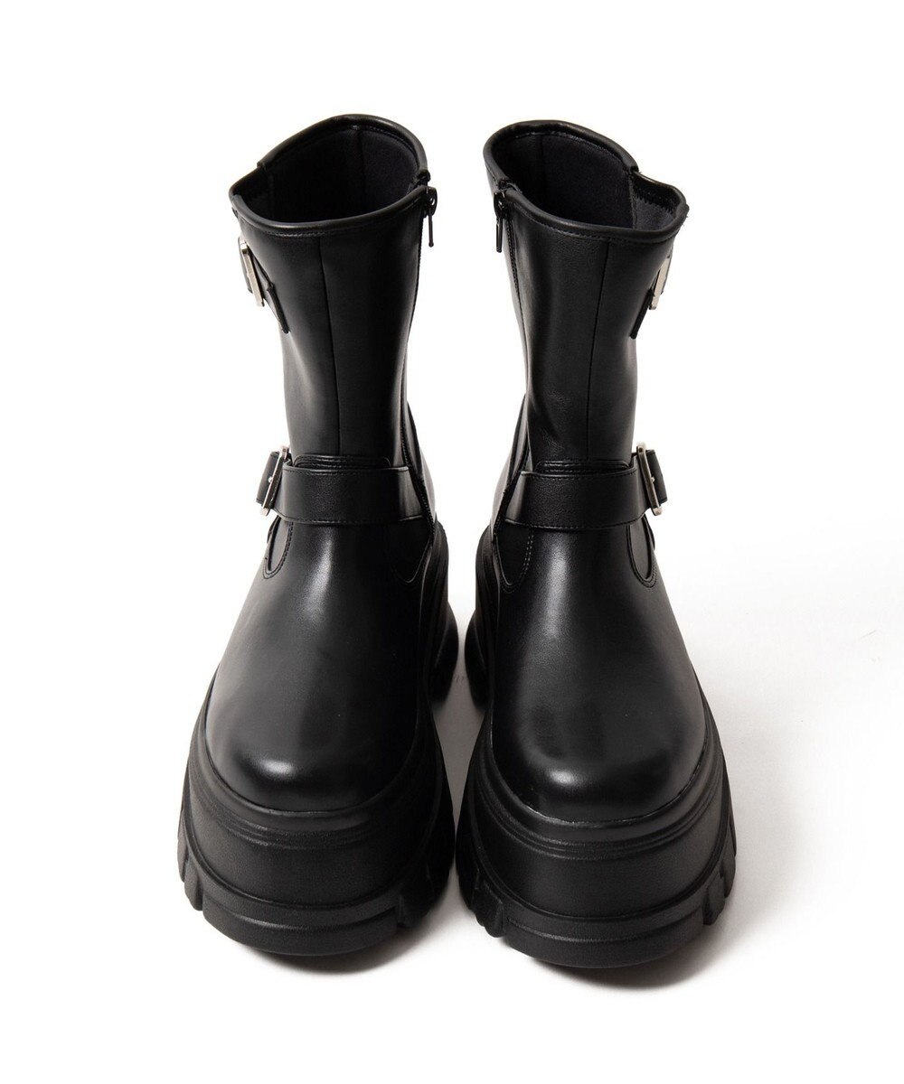 WEGO 厚底ボリュームエンジニアブーツ 