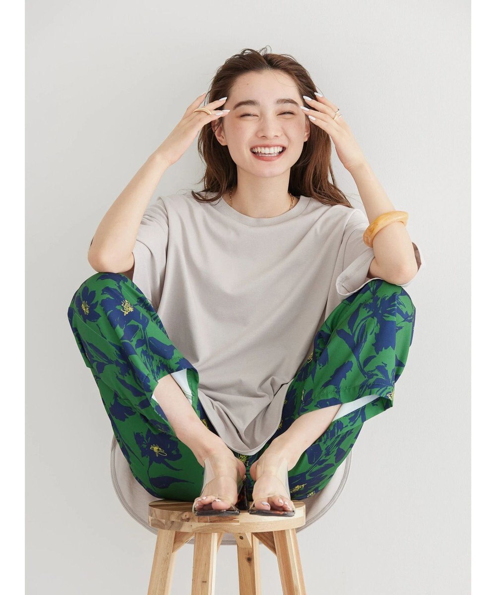 AMERICAN HOLIC 抗菌防臭ラウンドテールカットプルオーバー 