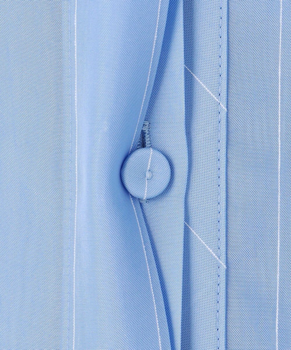 ICB 【WEB＆一部店舗限定】PreshrunkCupraStripe シャツワンピース 