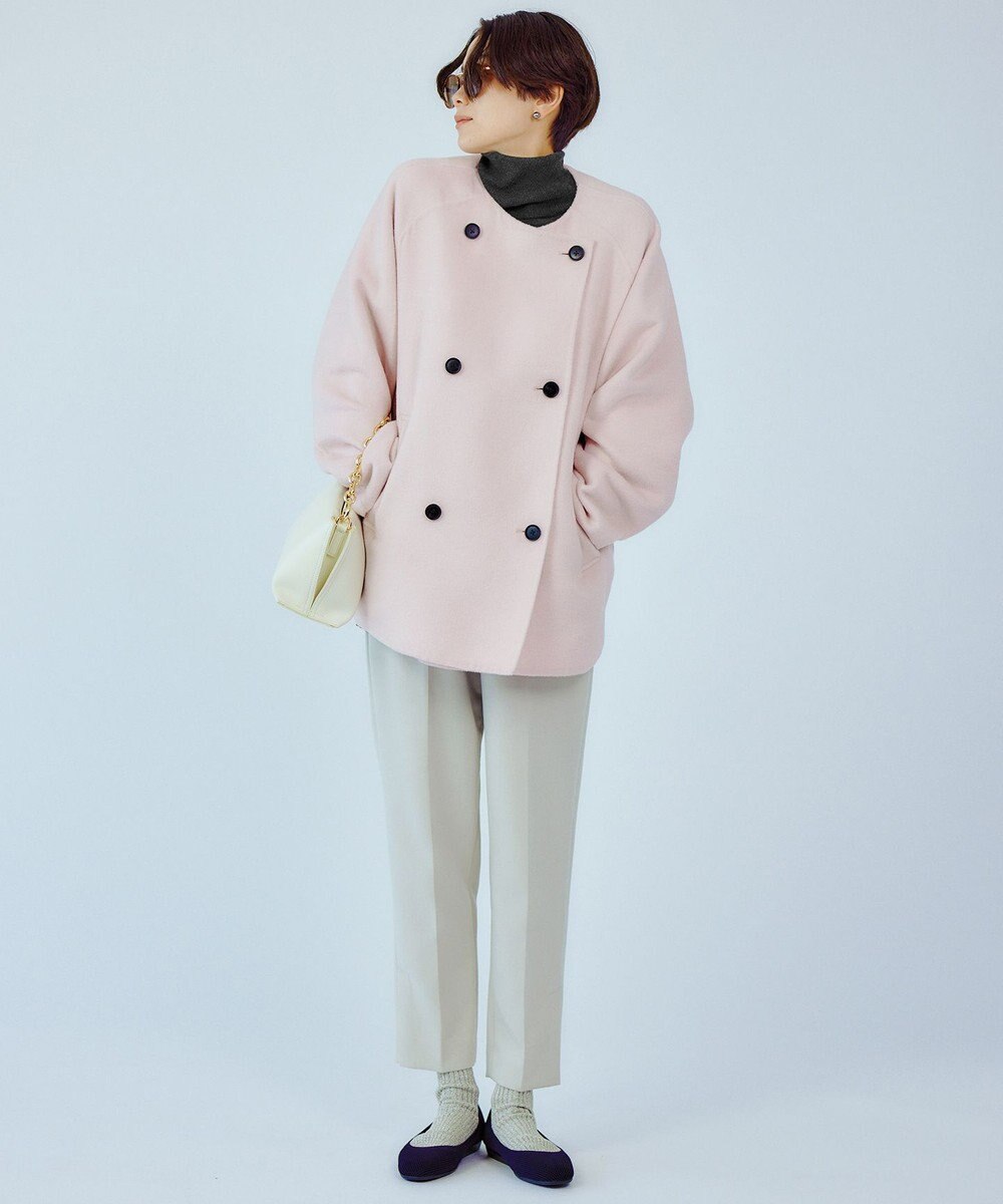 UNFILO L イージーパンツ テーパード 