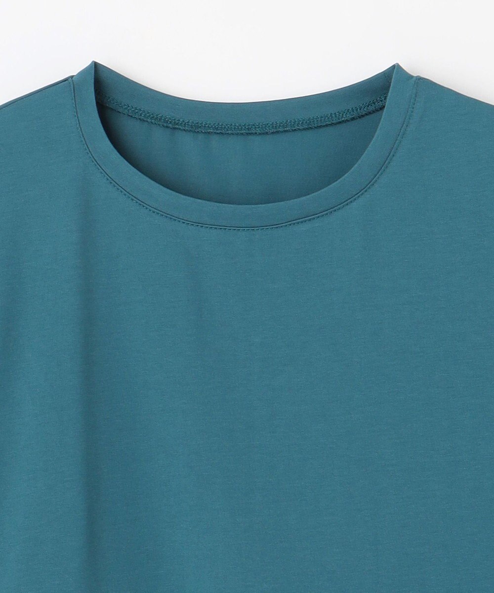 ANY L 【洗濯機可】コンビネーションイレヘムカットソー 