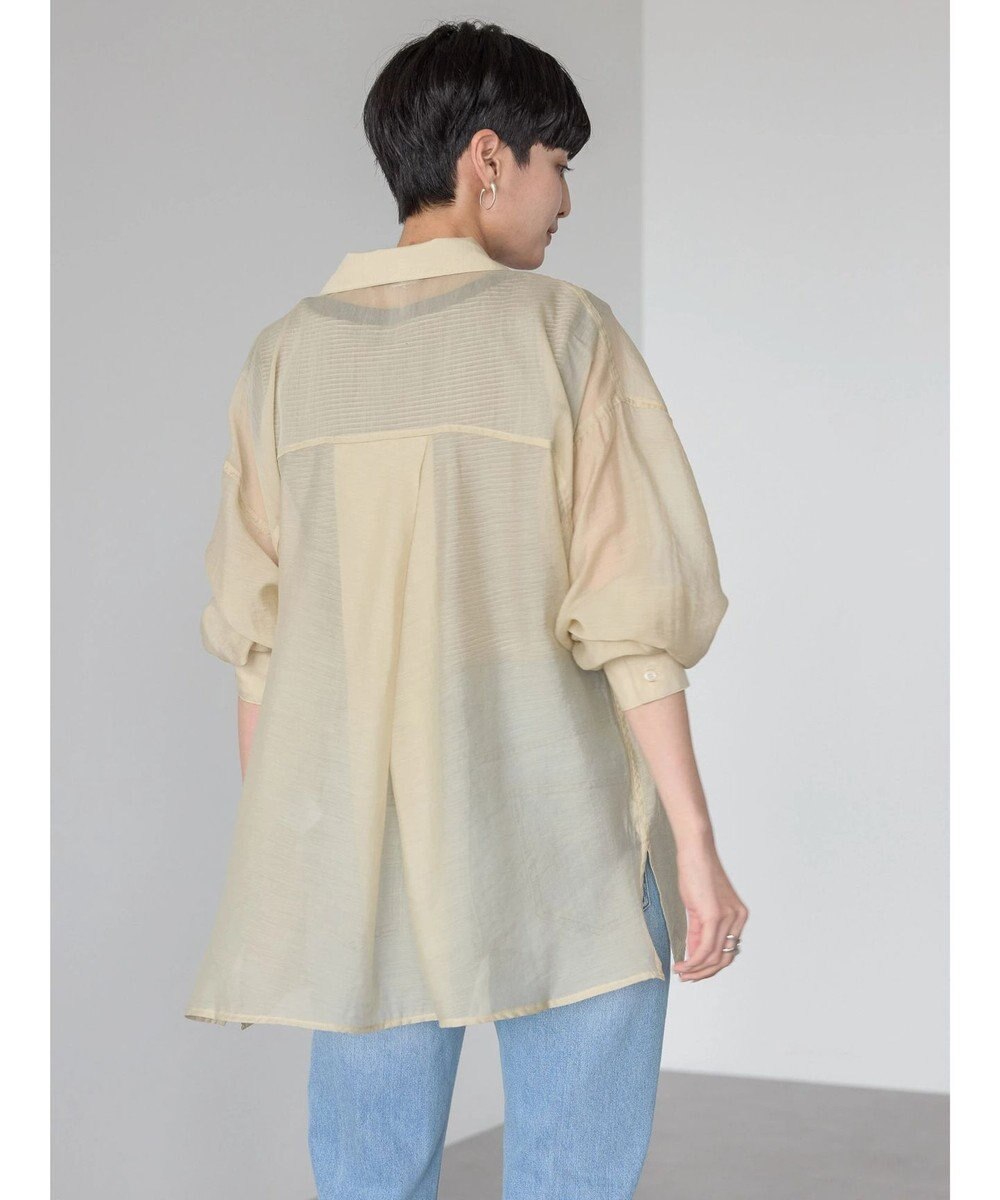 AMERICAN HOLIC シアーＣＯＯＬポケット付きルーズシャツ 