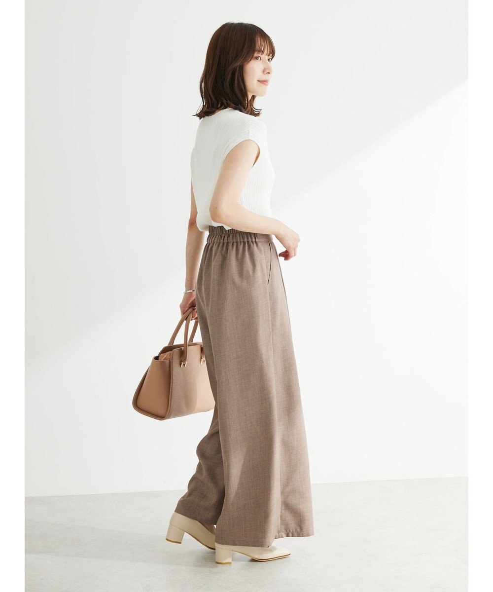 Green Parks ・Ｐｅｔｉｔ　Ｆｌｅｕｒ　フレンチスリーブリブニット 