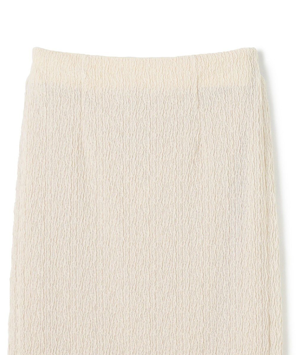 uncrave 【洗濯機洗い可】シャーリングレース スカート（uncrave WHITE） 