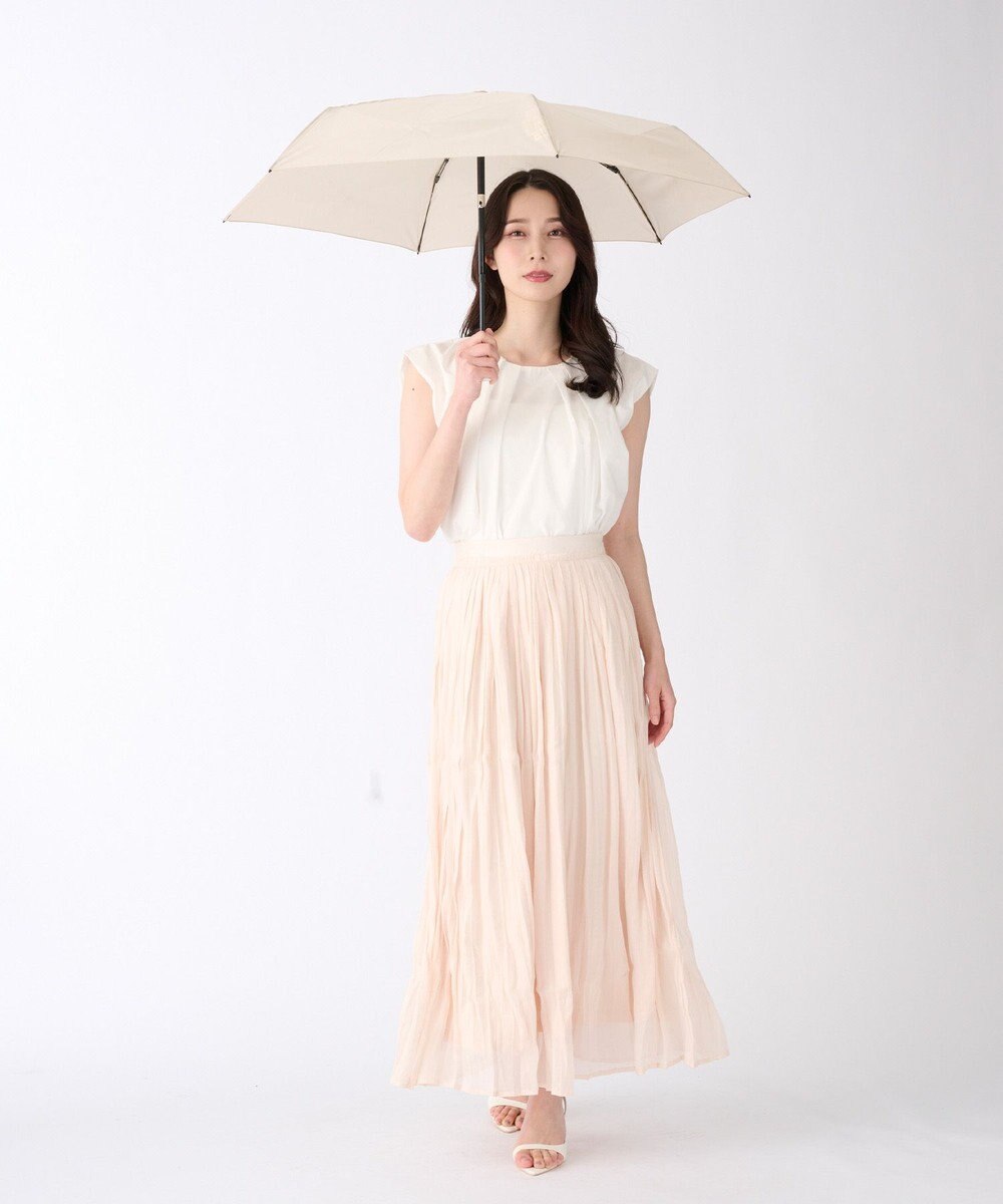 MOONBAT 【3秒でたためる傘/自動開閉】urawaza 小町(ウラワザ コマチ)  折りたたみ傘 無地 コンパクト 50cm 