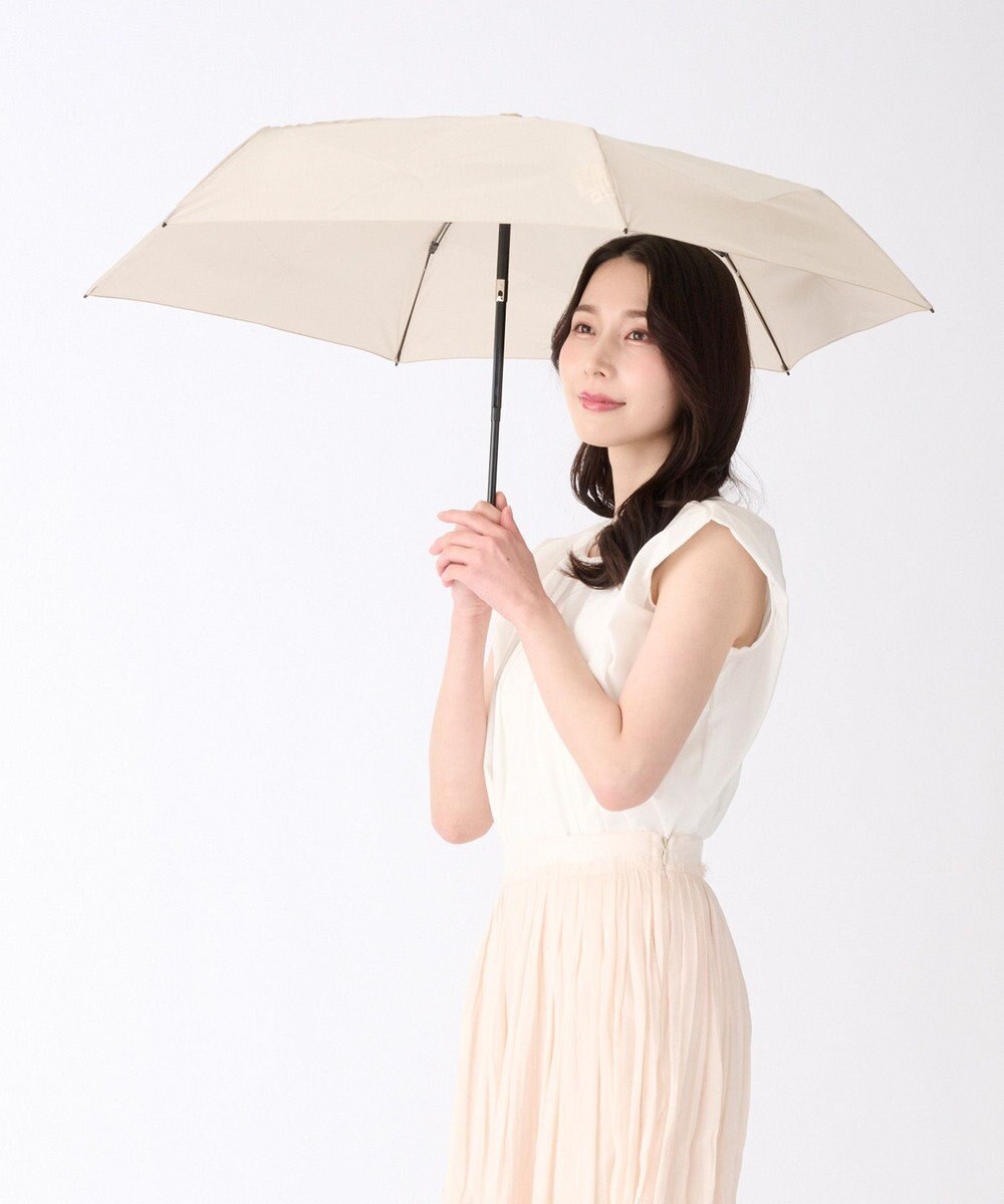 MOONBAT 【3秒でたためる傘/自動開閉】urawaza 小町(ウラワザ コマチ)  折りたたみ傘 無地 コンパクト 50cm 