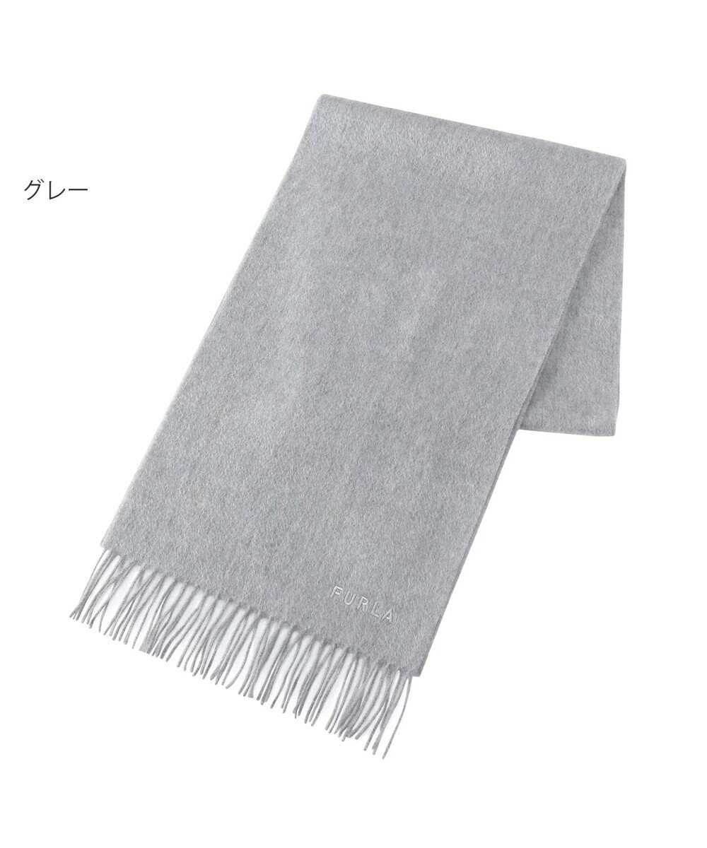 MOONBAT FURLA カシミヤ100%マフラー/幅30cm 