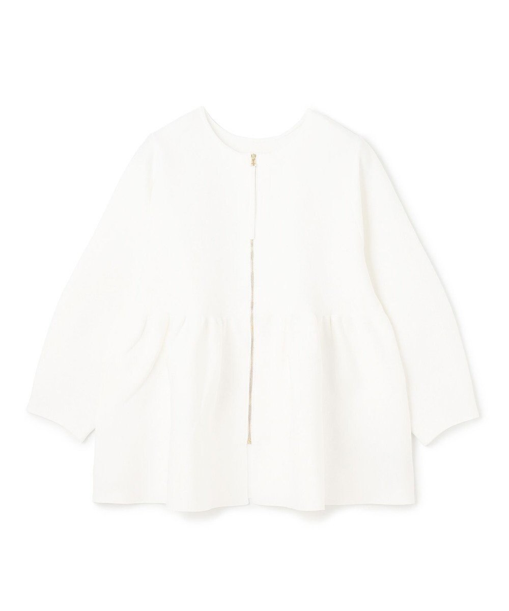 UNFILO L 【VERY×UNFILOコラボ】2WAY ペプラムカーディガン 