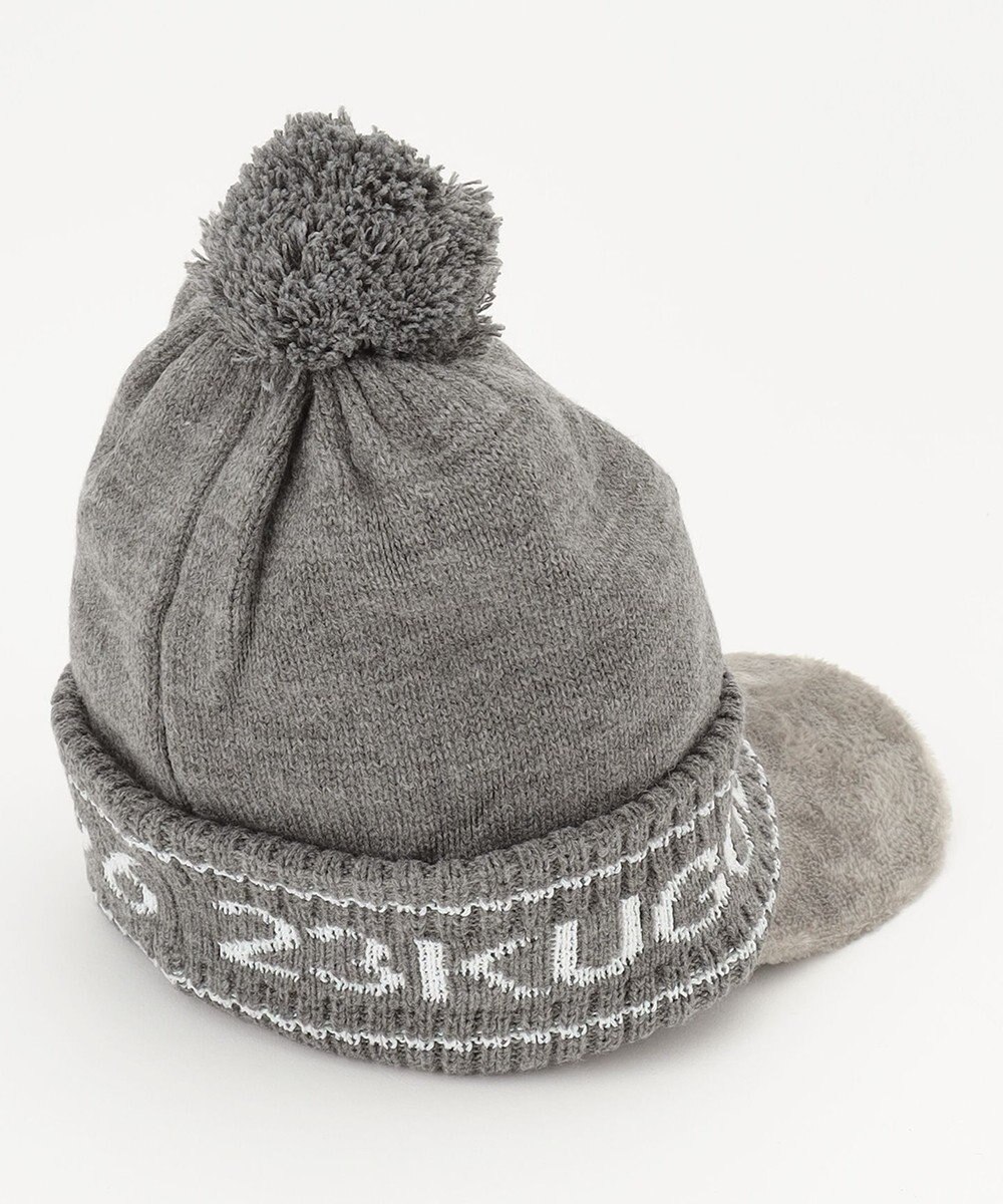 23区GOLF 【WOMEN】つば付き ニット帽 