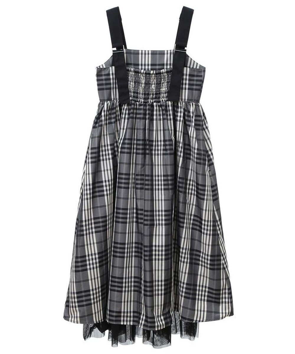 Green Parks ・ＳＵＧＡＲ　ＳＰＯＯＮ　チェックギャザーワンピース 