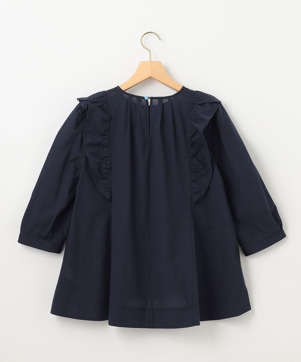 組曲 【WEB限定】ナチュラルローン ペプラムブラウス 