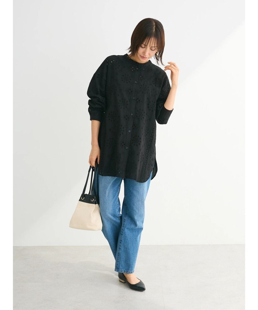 Green Parks ・ＳＵＧＡＲ　ＳＰＯＯＮ　刺繍レースシャツチュニック 