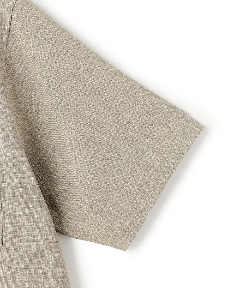 UNFILO MENS リネンライク シャツ 