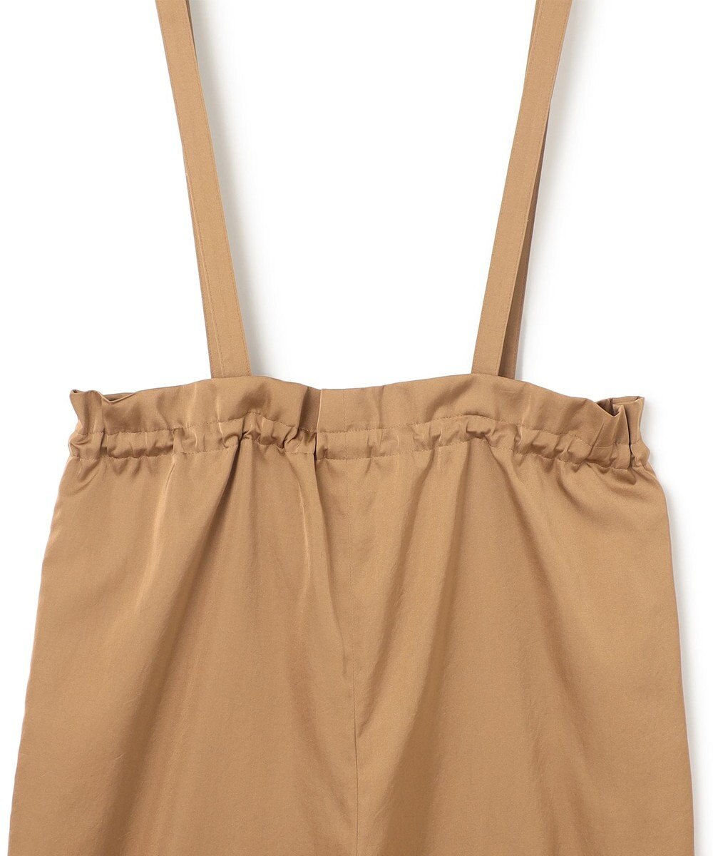 23区 S 【接触冷感/洗える】ヴィンテージソフトサテン サスペンダー パンツ 