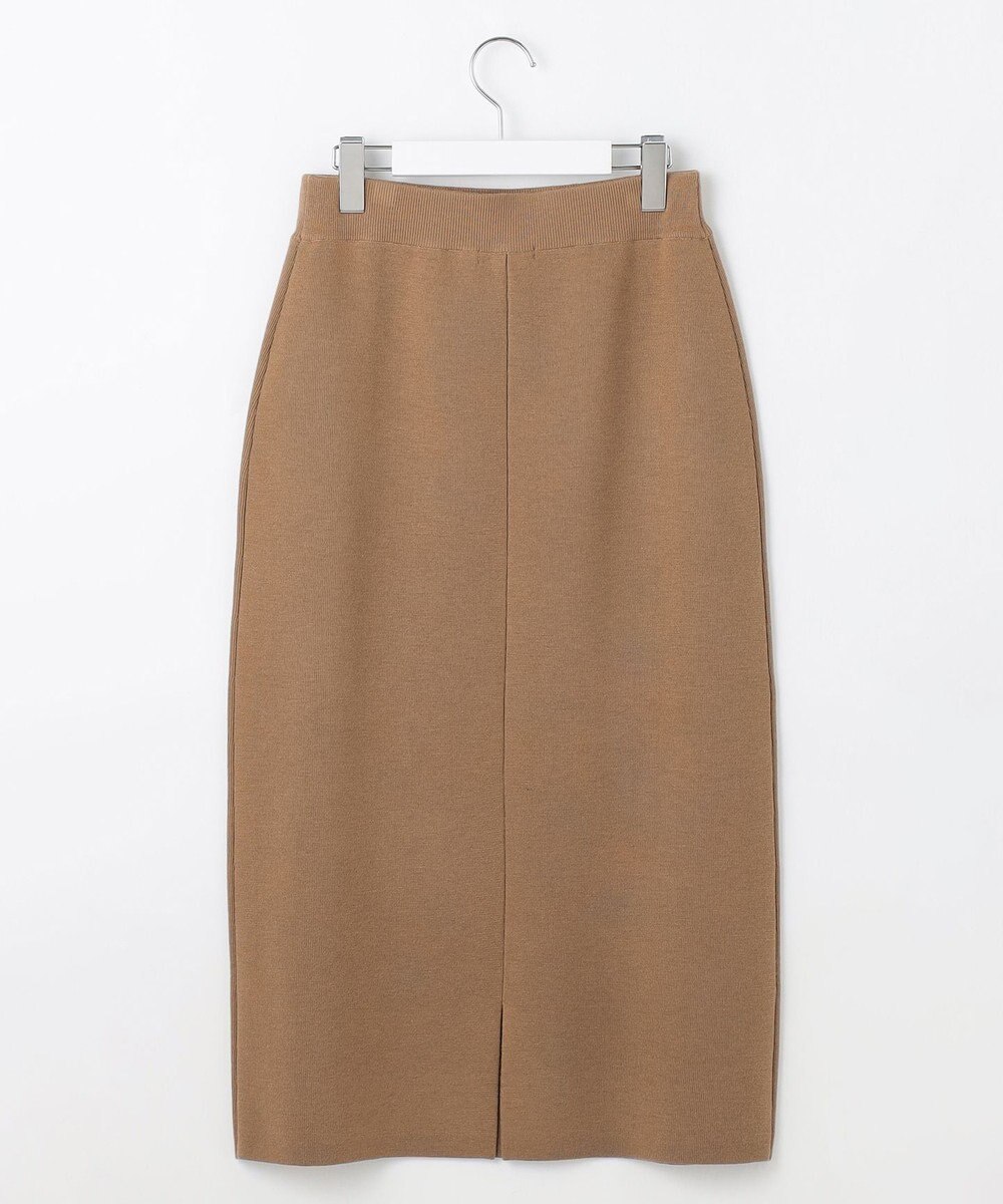 自由区 S 【カタログ掲載・セットアップ対応・洗える】スムージーニット スカート 