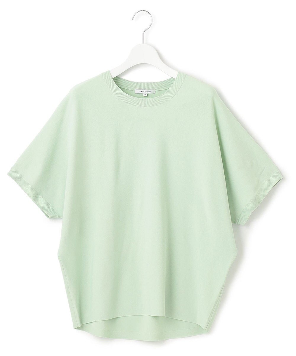 23区 【洗える】レーヨンポリエステルストレッチ ドルマン ニット 