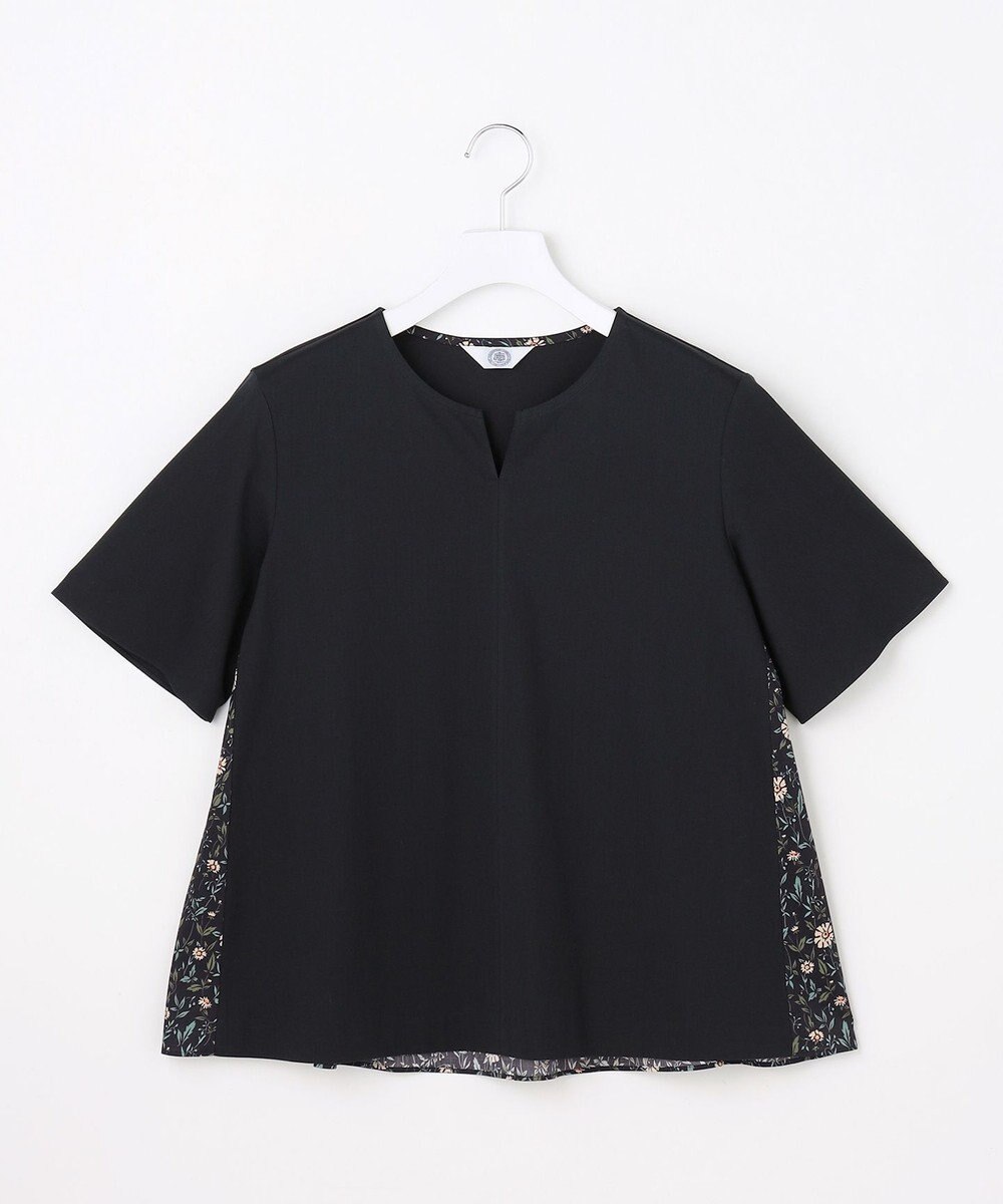 J.PRESS LADIES S 【一枚で着映え】LIBERTYコンビ バックデザイン カットソー 
