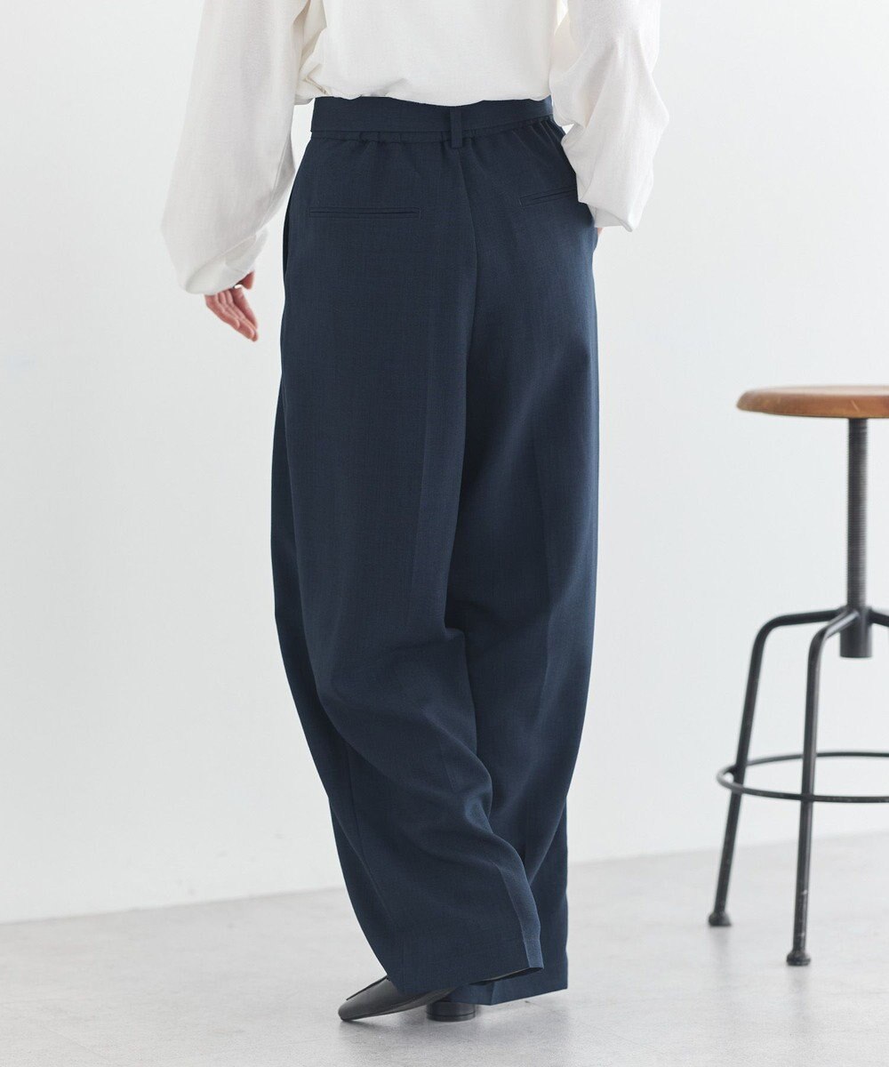 earth music&ecology 【予約】アソートツータックベルトパンツ 