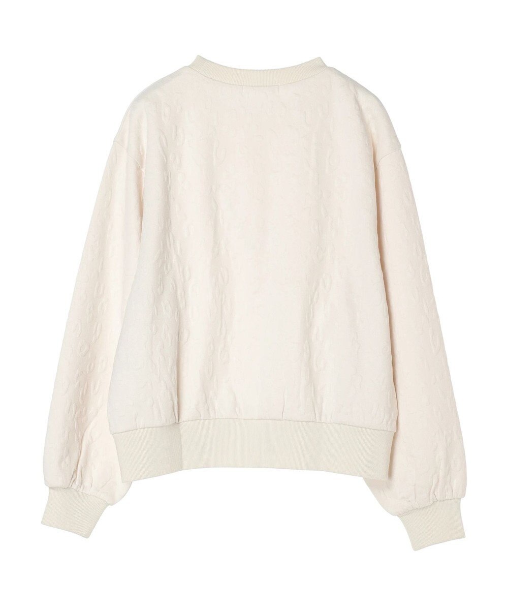 Green Parks ヒョウ柄ジャガードプルオーバー 