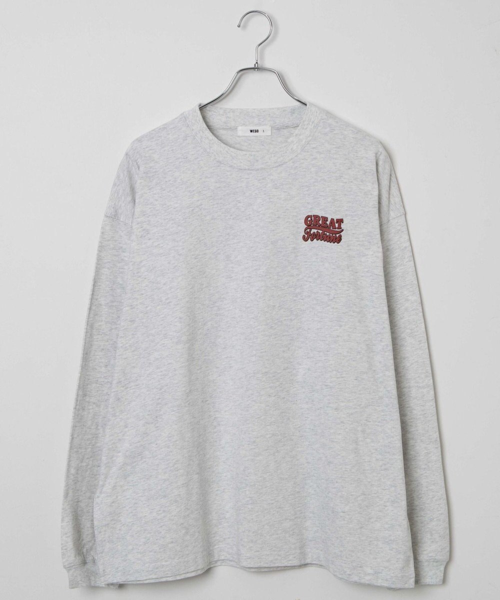 WEGO 【ユニセックス着用ITEM】ユニークモチーフBIGロンT 