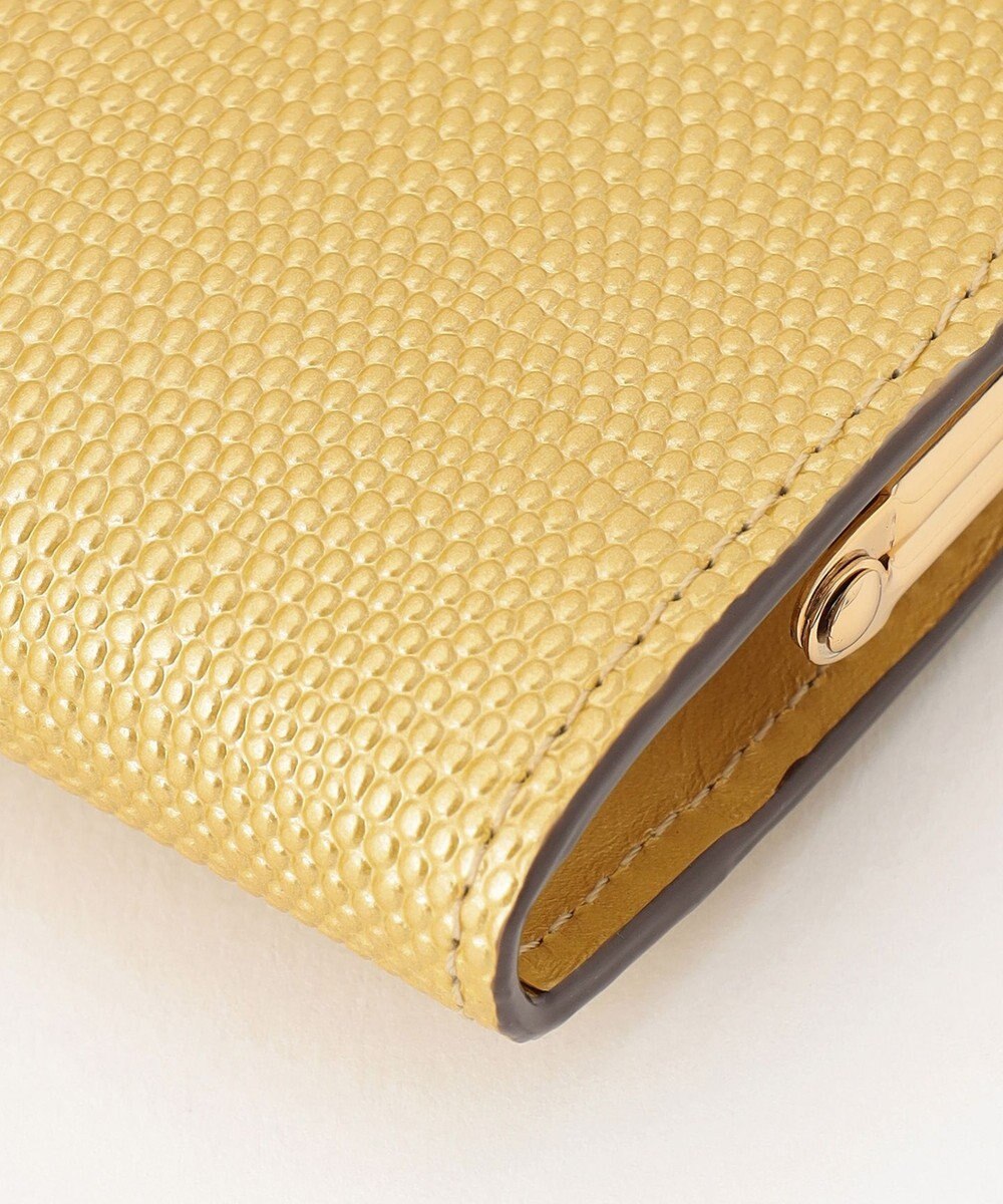 airlist がま口財布 LUNA Metallic ルナメタリック ＜イエロー＞ 