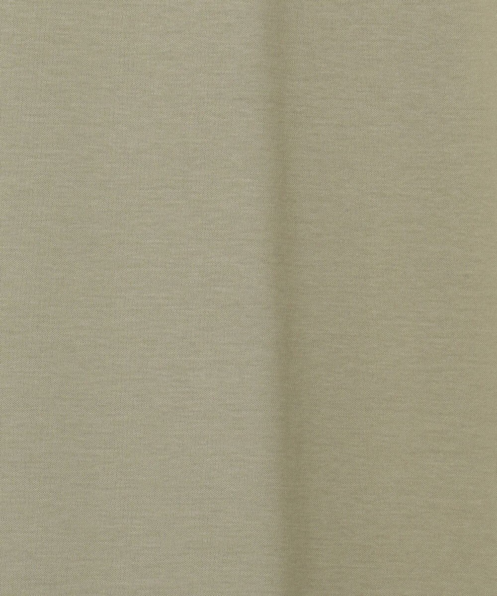 自由区 【洗える】リラックスジャージー クルーネックワンピース 