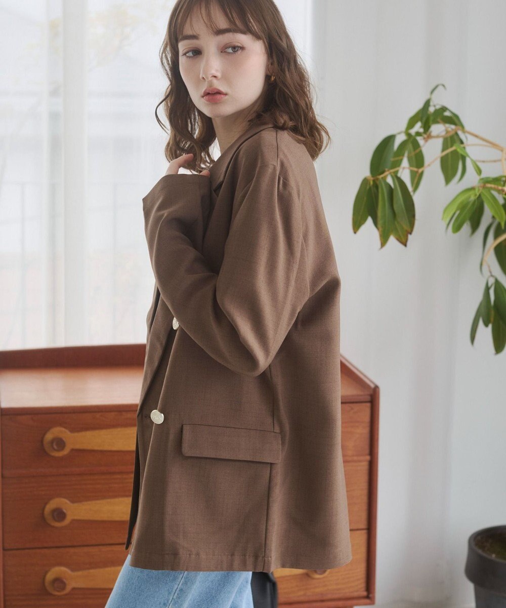 WEGO 【ANGIE VINTAGE】リネンライクジャケット 