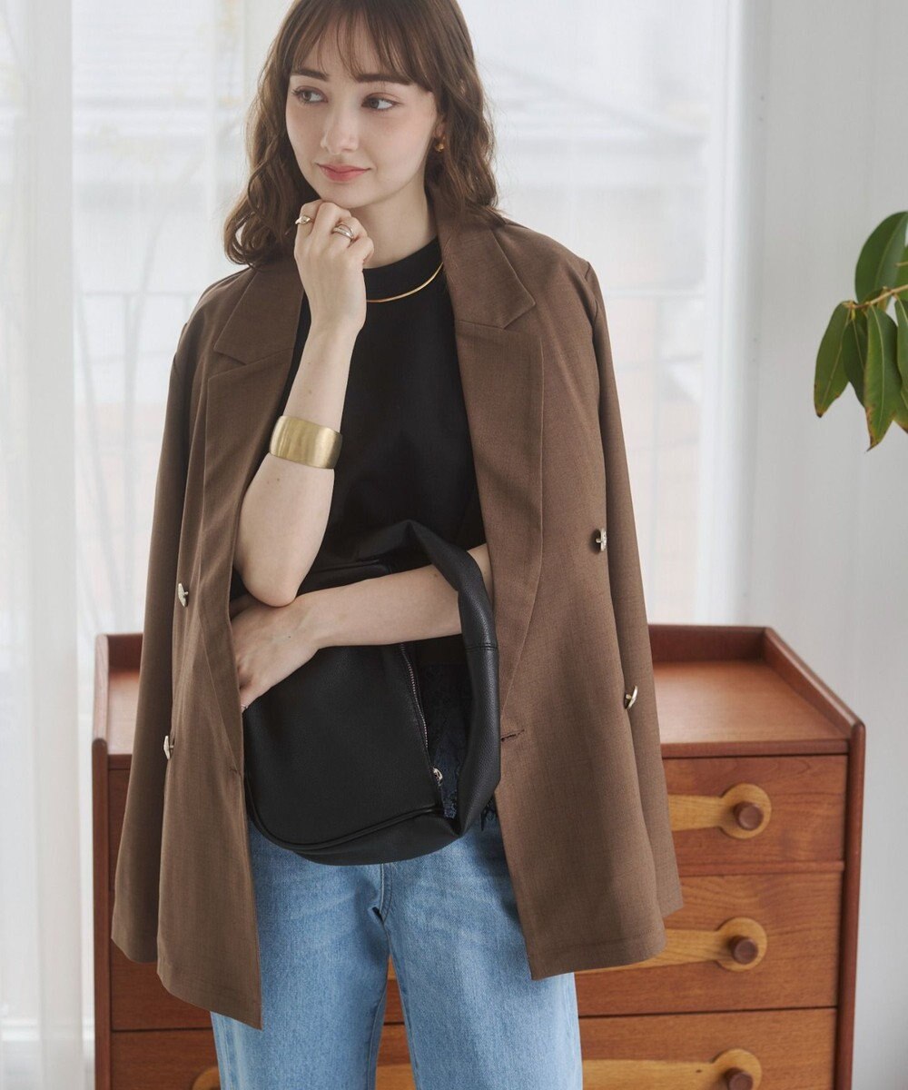 WEGO 【ANGIE VINTAGE】リネンライクジャケット 