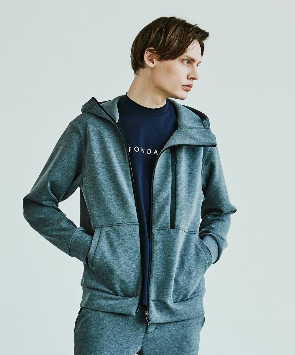 23区GOLF 【MEN】【23Fondation/WEB&一部店舗限定】 フルジップ パーカー 