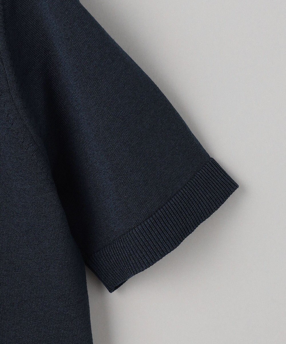 GOTAIRIKU 綿とポリのいいとこどり【洗濯機可】テーラード DRESS BIZ ニットTシャツ 