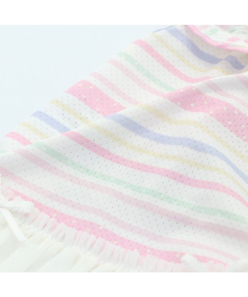 PET PARADISE 犬の服 夏 ひんやり クール メッシュ 接触冷感 虫よけ ボーダー ワンピース 【小型犬】クールマックスエコメイド 