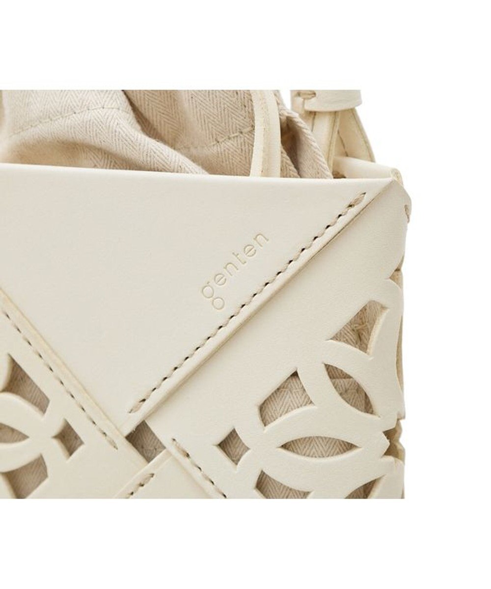 genten サスカットバスケット ショルダーバッグ 