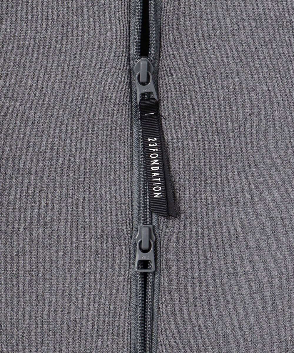 23区GOLF 【23Fondation/MEN】ハイブリッド ニットアウター 