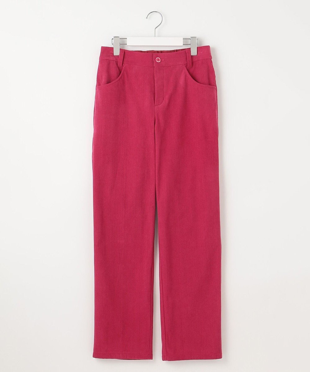 23区GOLF 【WOMEN】【ストレッチ】コーデュロイ カラーパンツ 