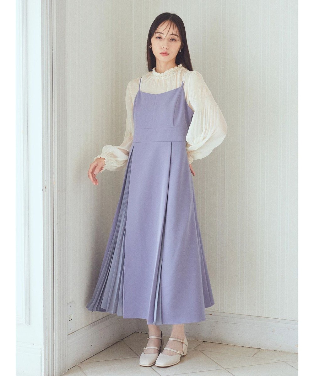 earth music&ecology プリーツジャンドレ 