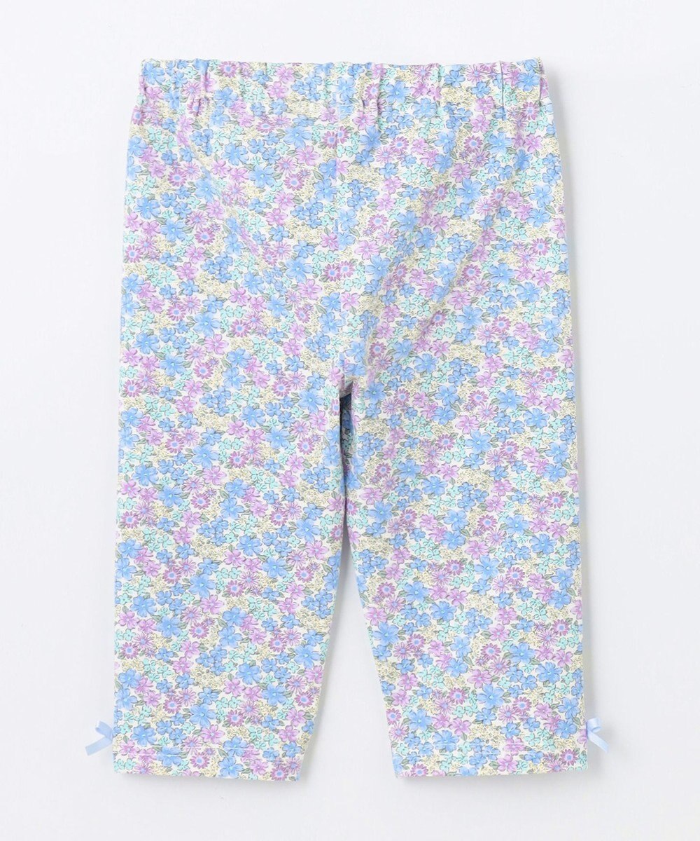 ANY KIDS フラワ ープリント レギンス 