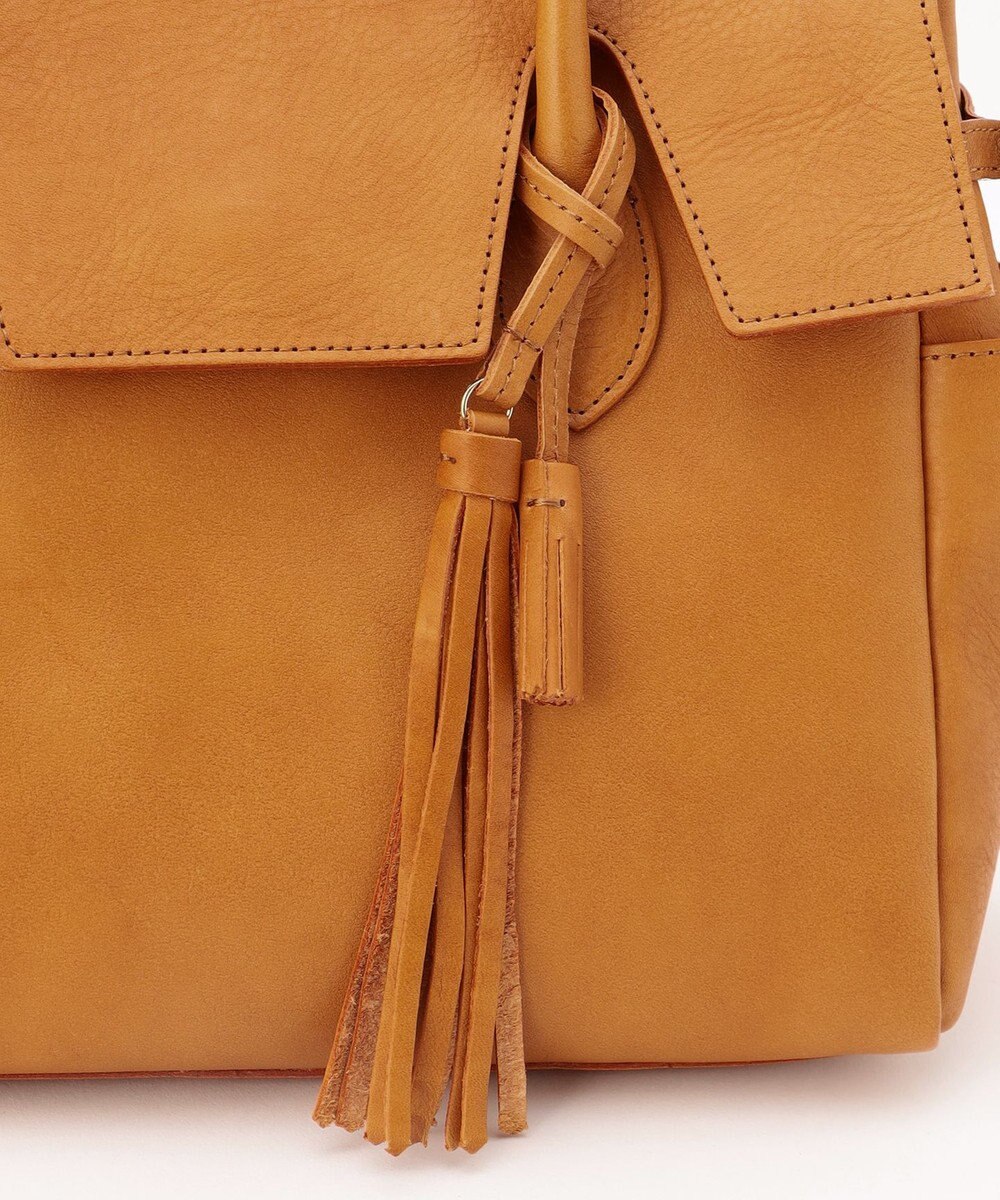 UNBILLION 【テレビ ドラマ着用アイテム】perche 姫路オイルレザーフラップ付きトートバッグS 