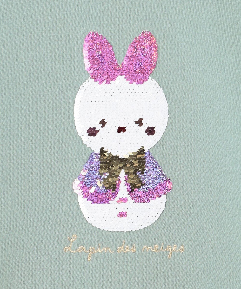 ANY KIDS 裏シャギーミラクルスパンコールトレーナー 