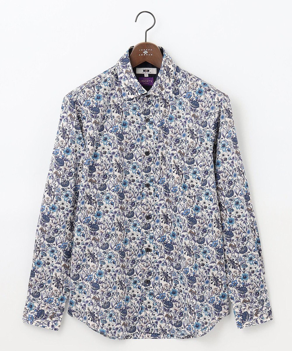 JOSEPH ABBOUD 【リバティー柄】プリントシャツ 